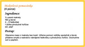 Makrelová pomazánka